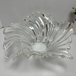 MIKASA BELE EPOCHE Swirl, Contemporary Style Art Glass, Large Centerpiece Bowl